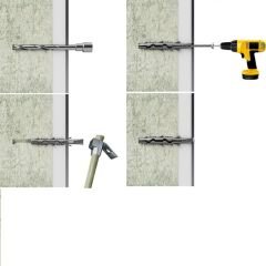 SP BOŞLUKLU TUĞLA DUBELİ VİDASIZ 8x80