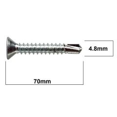 AKDENİZ YHB MATKAP UÇLU VİDA 4.8x70 (200 AD.)