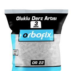 DERZ ARTISI OLUKLU 3 MM (500 ADET)