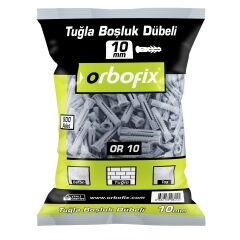 TUĞLA BOŞLUK DUBELİ 10 MM (500 ADET)