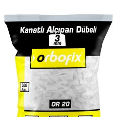 KANATLI ALÇIPAN DUBELİ NO:3 (500 ADET)