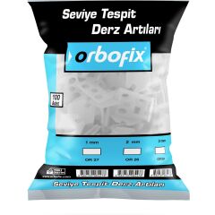 ORBOFIX SEVİYE DERZ ARTISI 1 MM (100 ADET)