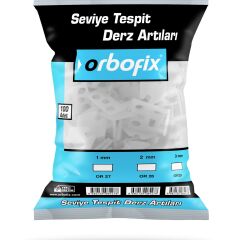 ORBOFIX SEVİYE DERZ ARTISI 2 MM (100 ADET)