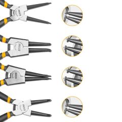 İNGCO HCCPS01180 SEGMAN PENSE SETİ 4 LÜ 180 MM