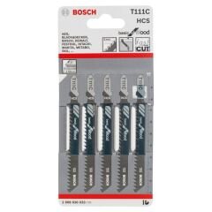 BOSCH NORMAL KESİM AHŞAP DEKUPAJ AĞZI (T111C)