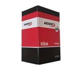 AKDENİZ YHB MATKAP UÇLU VİDA 4.2x19 (1000 AD.)