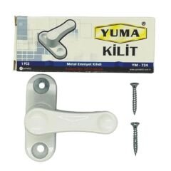 YUMA GÜVENLİK MANDALI BEYAZ YM-724