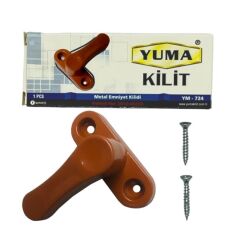 YUMA GÜVENLİK MANDALI KAHVE YM-724K