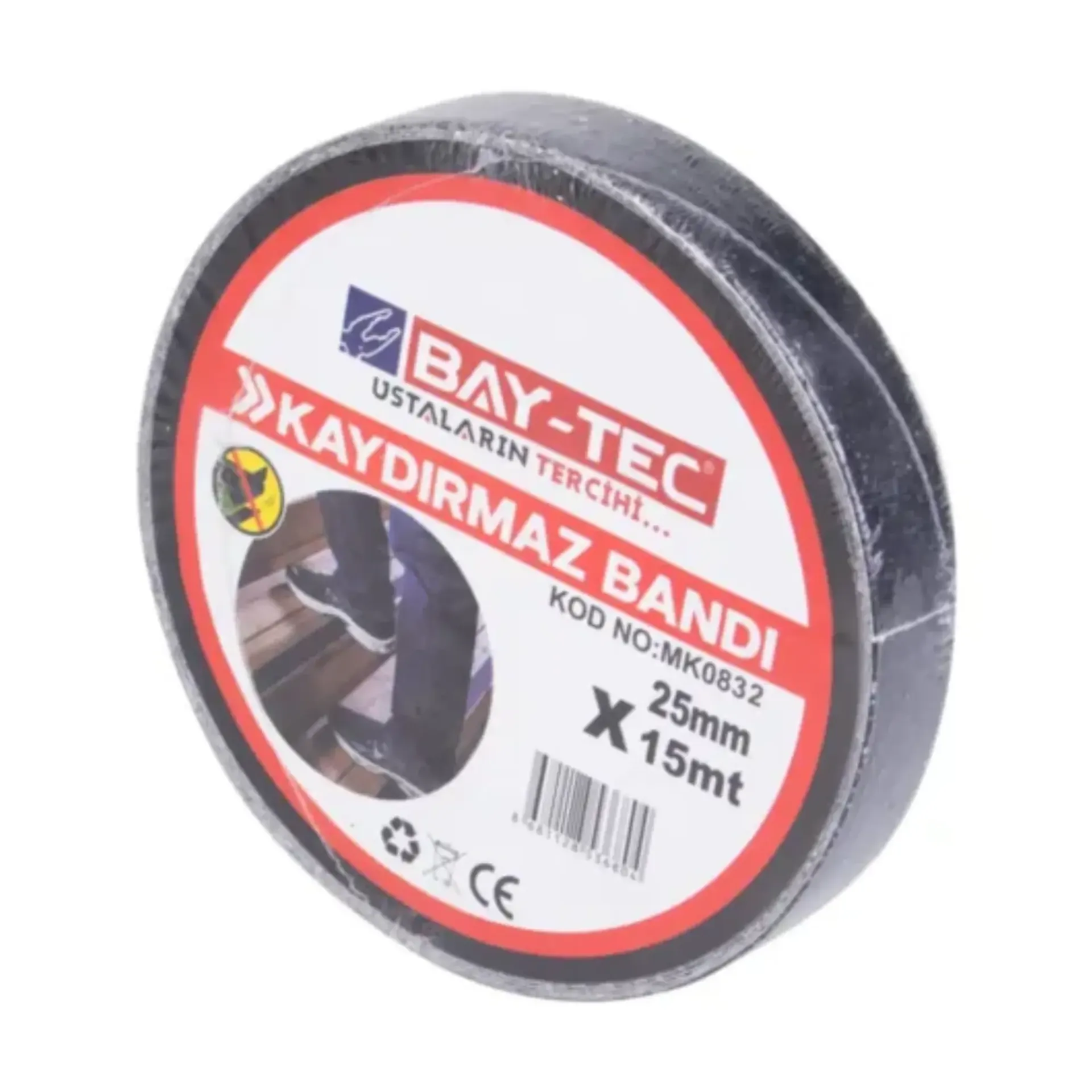BAYTEC MK0832 KAYDIRMAZLIK BANTI 25 MMx15 MT
