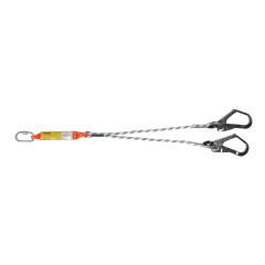KARAM ÇİFT KOLLU STATİK HALATLI LANYARD KA341