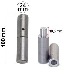 MİL MENTEŞE 24 MM